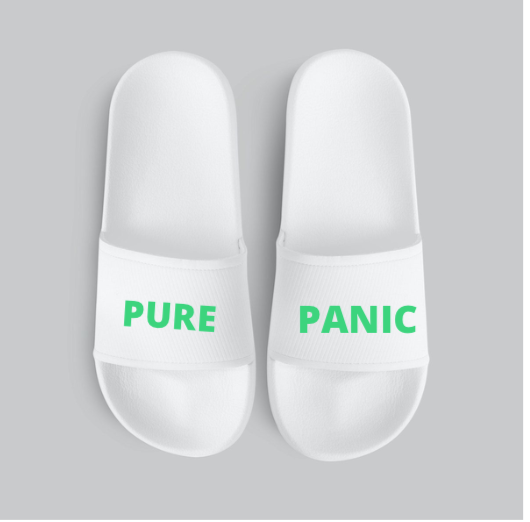 PURE PANIC WHITE POOL SLIDE